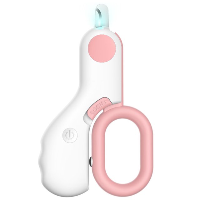 Tijeras para El Cuidado Y Gatos Cortaúñas Cortadores Con LED
