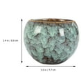 thumbnail image 4 of Qnmwood Chinese Ceramic Tea Cup: Kungfu & Yunomi Asian Porcelain Cups (Assorted Colors), 4 of 6