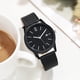 thumbnail image 1 of On Sale! Womens Watches ,Mothers Day Gift for Grilfriend Ladies Watch, Waterproof Luminous Calendar Belt Fashion Watch, Quartz Watch,Black Buy 2 Save 10%, 1 of 3