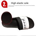 thumbnail image 3 of Men's Shower Sandals Open Toe Soft Slide House Slipper for Indoor & Outdoor, 3 of 9