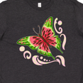 thumbnail image 4 of Inktastic Watermelon Butterfly Youth T-Shirt, 4 of 5