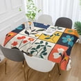 thumbnail image 2 of Yayeee Tablecloths 54" x 54" Rectangle Wrinkle Resistant Party Table Cover, Floral Patterns, 2 of 8