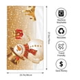 thumbnail image 4 of Kll Christmas Snowman Gift Ultra Absorbent & Soft Hand Towels For Bath, Hand, Face, Gym And Spa-27.5x16in, 4 of 9