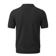 thumbnail image 2 of Playera Polo Quarry para Hombre Talla G Negro, 2 of 4