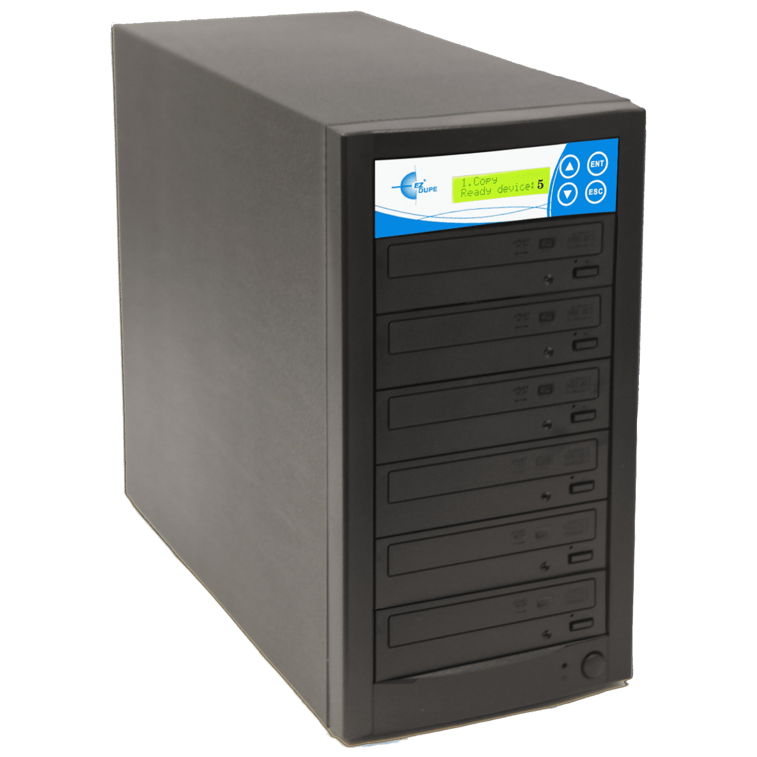 EZ Dupe 1 to 5 Disc / Hard Drive to Disc ISO Duplicator with 1 TB HDD