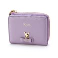thumbnail image 2 of Sanrio-billeteras de Hello Kitty de cuero PU, portatarjetas Cinnamoroll, bolsa de dinero Kuromi informal, monedero My Melody, 2 of 4