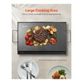thumbnail image 4 of Carbon Steel Griddle 24x16 Inch, BBQ Grill Pan, Flat Top Cookware for Gas, Electric & Induction , Universal Fit, High Heat Capacity, 4 of 8