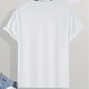 thumbnail image 2 of Men'S Casual Crew Neck T-Shirt with Graphic Print, Slight Stretch, Regular Fit, Summer Short Sleeve Tee, 2 of 7