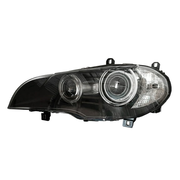 KAI New OEM Replacement Driver Side Headlight Lens And Housing, Fits 2007-2011 BMW X5