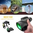 thumbnail image 4 of Sywqhk 80x100 HD Telescopio Zoom Portátil Visión nocturna Camping con trípode Clip para teléfono Sywqhk Alta Calidad, 4 of 9