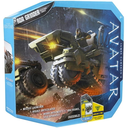 James Cameron's Avatar RDA Combat Grinder Vehicle - Works with most 3.75 inch RDA Figures