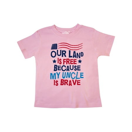 

Inktastic Military Uncle Proud Nephew Freedom Gift Toddler Boy or Toddler Girl T-Shirt