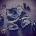 thumbnail image 5 of Pantalones cortos de verano para hombre, tallas grandes, ropa exterior, pantalones casuales de verano para niños, pantalones de playa de lino y algodón, ropa para hombre, 5 of 5