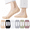 Set A, variant on Nolvea Socks No-Show Comfort Liners, Cushioned Low-Cut Foot Covers with Anti-Slip Heel Grip for Loafers, Flats, Sneakers and Dress Shoes