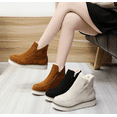 thumbnail image 6 of Classic Anti-Slip Ankle Snow Booties Warm Fur Lining Boots Keep Warm, Cold Resistant - Various Styles are Available, 6 of 7