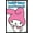 Black Framed Version, variant on Hello Kitty and Friends: Hello - My Melody Feature Series Wall Poster, 14.725" x 22.375" Framed