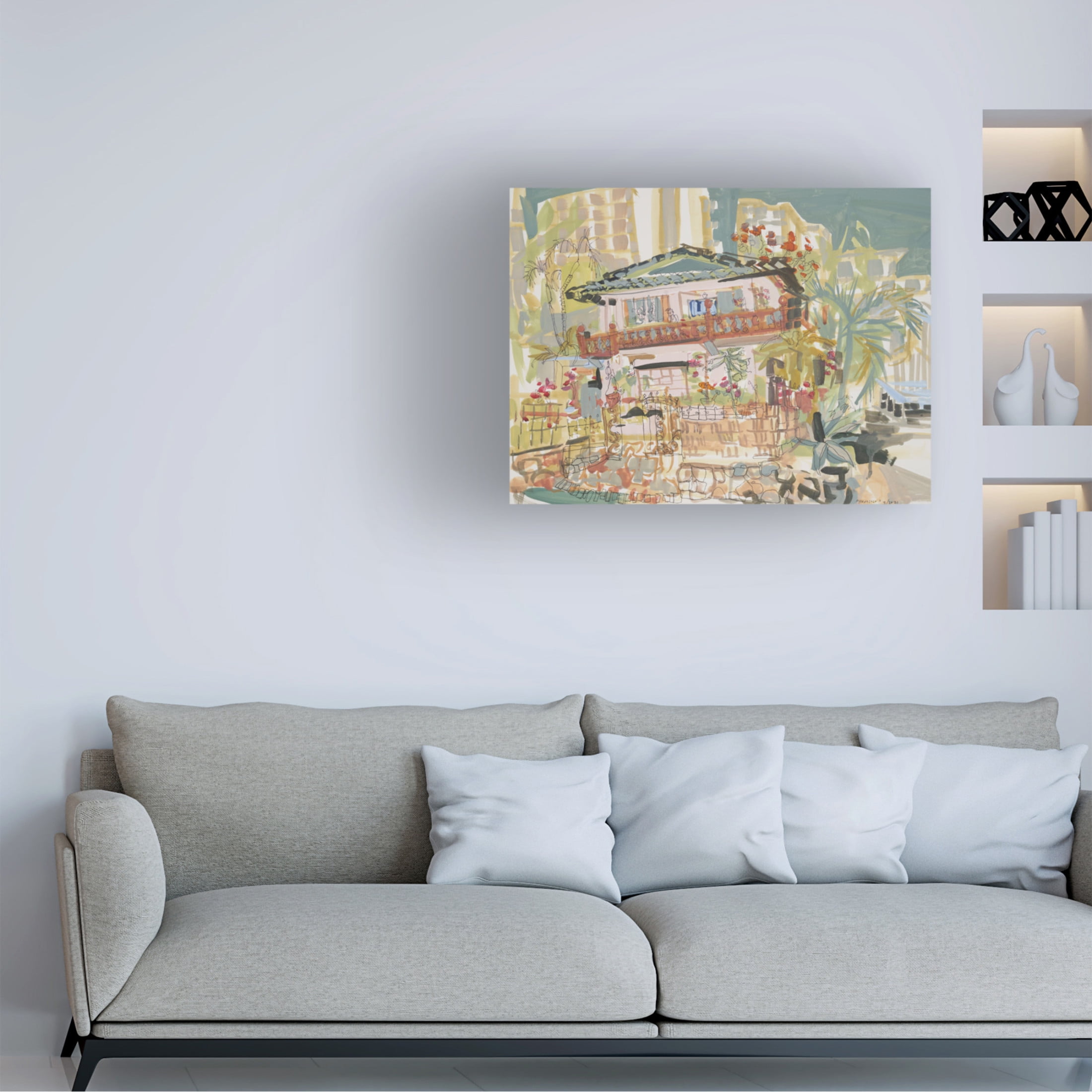 Canvas Wall Art - Erin McGee Ferrell 'Hawaii II' Wall Art for Living Room, Bedroom, or Office Décor by Trademark Fine Art - 32 x 24 Inches