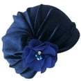 thumbnail image 2 of serony Bonnet Indien en Velours Perlé pour Bébé Filles Garçons Automne Hiver Chaud, 2 of 6