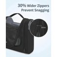 thumbnail image 3 of Hanging Travel Toiletry Bag Full Size Makeup Organizer, 3 of 5