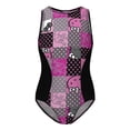 thumbnail image 5 of Hello Kitty Girls One Piece Swimsuits Hawaiian Summer Swimwear Beach Bathing Suit Outfits, 5 of 7