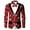 Z14-Red, variant on Christmas Shirts For Men Themed Button Down Long Sleeve Shirt Festive Holiday Party Wear Comfortable Casual Business Polo Shirts For Men Red Xxl