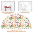 thumbnail image 7 of Cauagu 30" Christmas Tree Skirt Cute Baby Dinosaurs Pattern Christmas Tree Decorations Tree Mat for Xmas Decorations Occasion Holiday Home Decor -30", 7 of 7