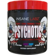 Insane Labz Psychotic - Pre Workout Powder - 35 Servings - Gummy Candy