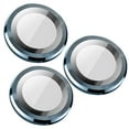 thumbnail image 1 of 3PC Aluminum Alloy Tempered Glass Camera Circle Cover Camera Lens Protector Film For 13 Pro 6.1INCH, 1 of 8