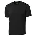 thumbnail image 5 of Port & Co Adult Male Men Plain Short Sleeves T-Shirt Jet Black 3X-Large, 5 of 6
