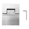 thumbnail image 1 of Glass Shower Door Hinge Replacement Parts Stainless Steel Polished, 1 of 5