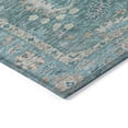 thumbnail image 3 of Addison Rugs Chantille Indoor/Outdoor Traditional Global Teal Machine Washable Rectangle Rug, 3' x 5', 3 of 8