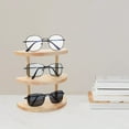 thumbnail image 3 of LABSERRON Sunglass Retail Display Sunglasses Rack Beige 1Pack 7.9X7.4X3.3in, 3 of 8