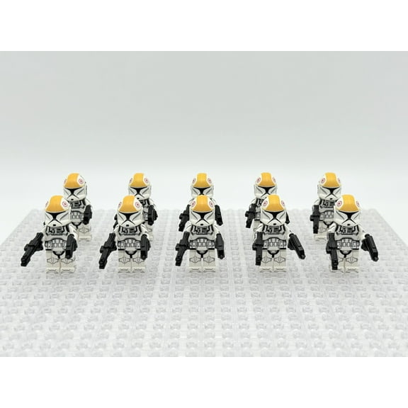 Star Wars Phase 1 Clone Pilot Troopers Minifigures Set (x10)