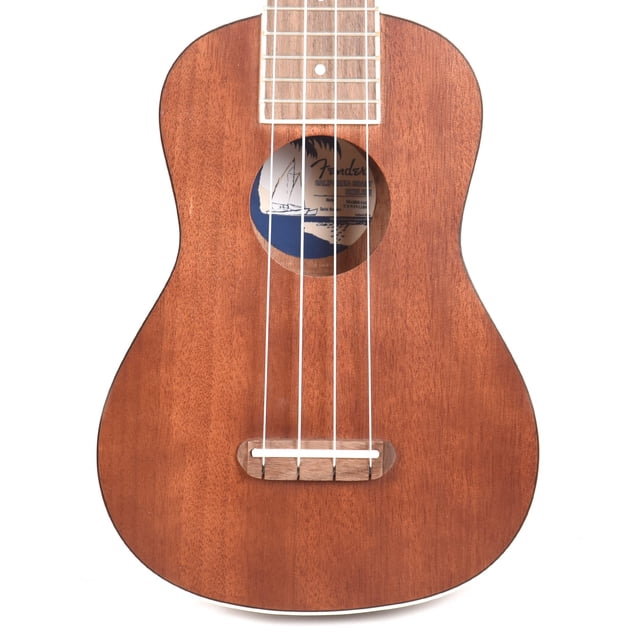 Fender Ukulélé de Soprano Bord de Mer, Naturel