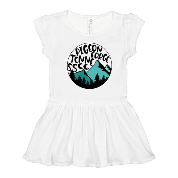 Inktastic Pigeon Forge, Tennessee- Mountains Girls Toddler Dress