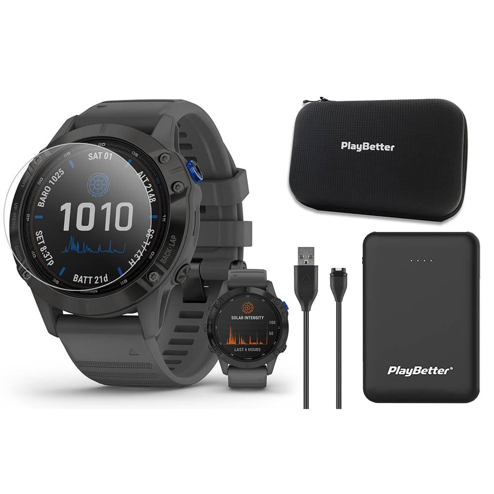 Garmin fenix Pro Solar: Multisport GPS Watch Power Bahrain Ubuy