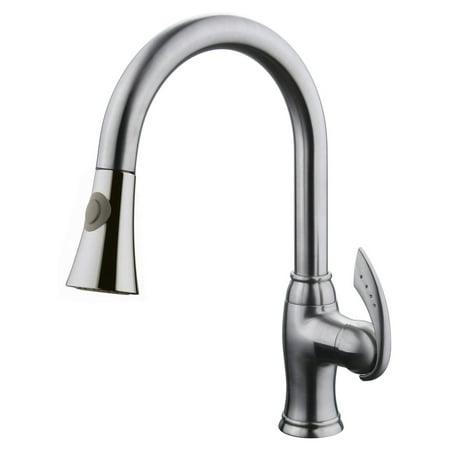 UPC 845805021573 product image for Yosemite YP28CKPO Single Handle Pull Down Kitchen Faucet | upcitemdb.com