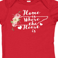 thumbnail image 4 of Inktastic Tennessee Home is Where The Heart is with Watercolor Floral Girls Baby Bodysuit, 4 of 5