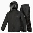 thumbnail image 2 of Habit de Pluie pour Vélo Imperméable, Veste de Protection contre la Pluie pour Vélo et Pantalon Unisexe, Imperméable de Randonnée, Pantalon de Pluie pour Moto et Pêche, 2 of 7