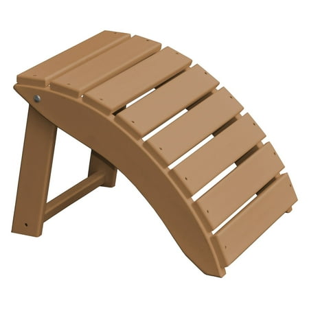 Radionic Hi Tech Newport Recycled Plastic Folding Patio Ottoman