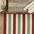 thumbnail image 2 of Rudolf Reversible Holiday Rug Red/Green/White 42" x 66", 2 of 5