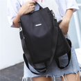 thumbnail image 2 of Hot Women鈥檚 Backpack Designer High Quality Soft Leather Simple Fashion Backpack Large Capacity Antitheft Shoulder Bags 2023 New Black 06, 2 of 6