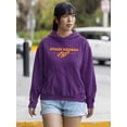 thumbnail image 2 of Spread Kindness 70'S Groovy Hoodie Women -Image by Shutterstock, Female 4X-Large, 2 of 4