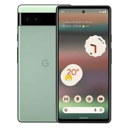 Pre-Owned - Google Pixel 6a 5G Sage 128 AT&T Like New