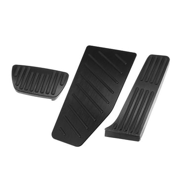 3 Pcs Car Gas Accelerator Brake Foot Rest Pedal Cover Pad for Toyota RAV4 2019-2021 Antislip Black