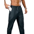 thumbnail image 2 of Youclos Mens 4-Way Stretch Joggers Athletic Pants - Breathable Stretchy Sweatpants Zipper Pockets for Gym and Daily, 2 of 7