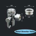 thumbnail image 5 of 3 Mode Bidet Faucet External Shower Head Bathroom Kitchen Basin Tap Adapter Splitter Set Water Diversion Shower For Beauty Salon, 5 of 5