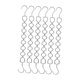 thumbnail image 2 of 6 perchas de cadena para ropa, organizadores de armario, almacenamiento giratorio, compactas, estables, ahorradoras de espacio, perchas para ropa de, 2 of 7