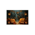 thumbnail image 2 of LHNFT Halloween Doormat Outdoor, Ghost Welcome Door Mat Outside Entrance,Non-slip Entry Rug,16" x 24", 2 of 6