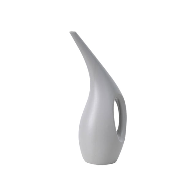 Wosthever Regadera Reemplazo de caño largo Esmerilado de mano Color sólido Balcón Planta en maceta Rociador de flores Aspersor Jardín y Patio gris claro 1.5L